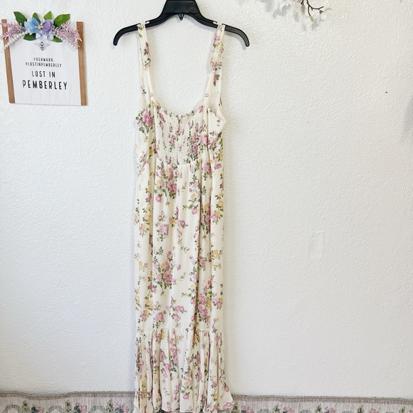 NWT Anthropologie Reformation Irisa Floral Trumpet Dress - Picture 7 of 10